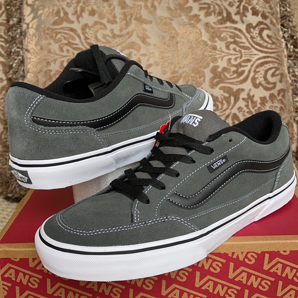 Vans Men’s Bearcat Charcoal/White/Black Men’s - Picture 10 of 16